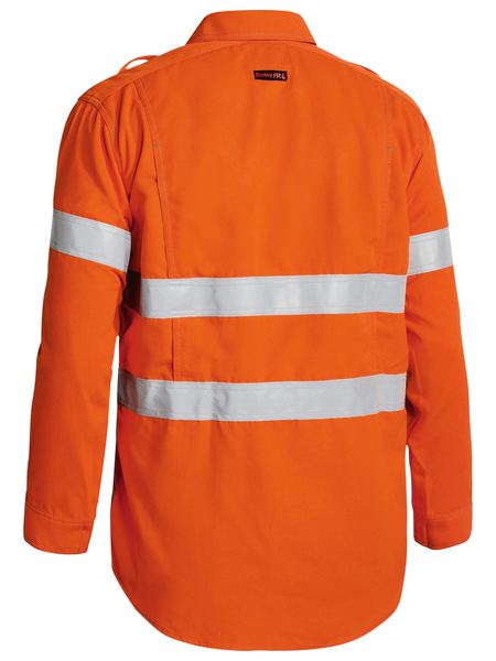 Bisley - Men's TenCate Tecasafe® Plus 700 Taped Hi Vis FR Vented Shirt - BS8081T