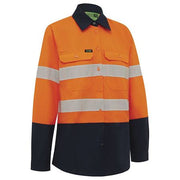 Workit Hi-Vis Womens 2 Tone Lightweight Shirt - 2012