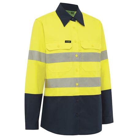 Workit Hi-Vis Womens 2 Tone Lightweight Shirt - 2012