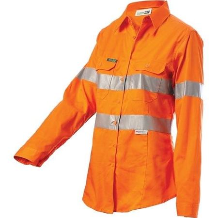 Workit Hi-Vis Womens 2 Tone Lightweight Shirt - 2012