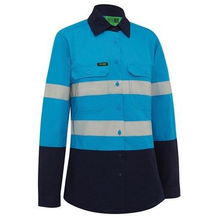 Workit Hi-Vis Womens 2 Tone Lightweight Shirt - 2012