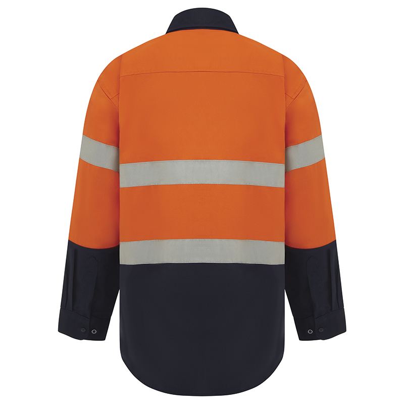 Workit Hi Vis 2 Tone Regular Weight Taped Shirt