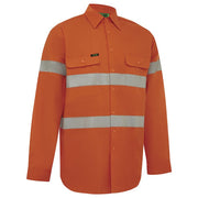 Workit Hi Vis 2 Tone Regular Weight Taped Shirt