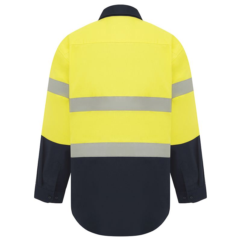 Workit Hi Vis 2 Tone Regular Weight Taped Shirt