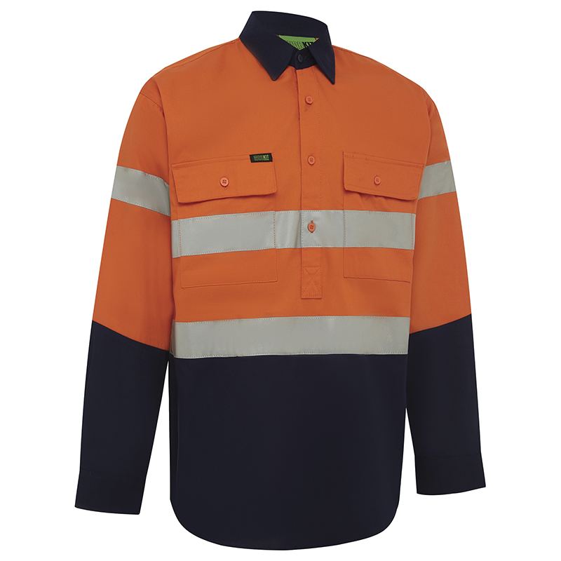 Workit Hi Vis 2 Tone Regular Weight Shirt