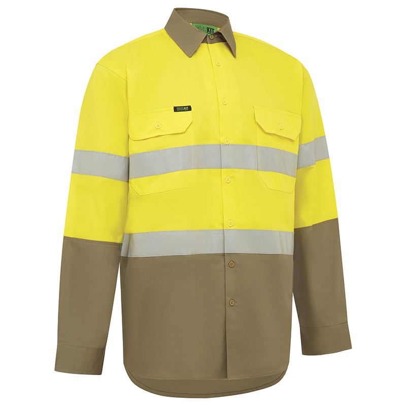 Workit Hi-Vis Lightweight Long Sleeve Shirt - 2013