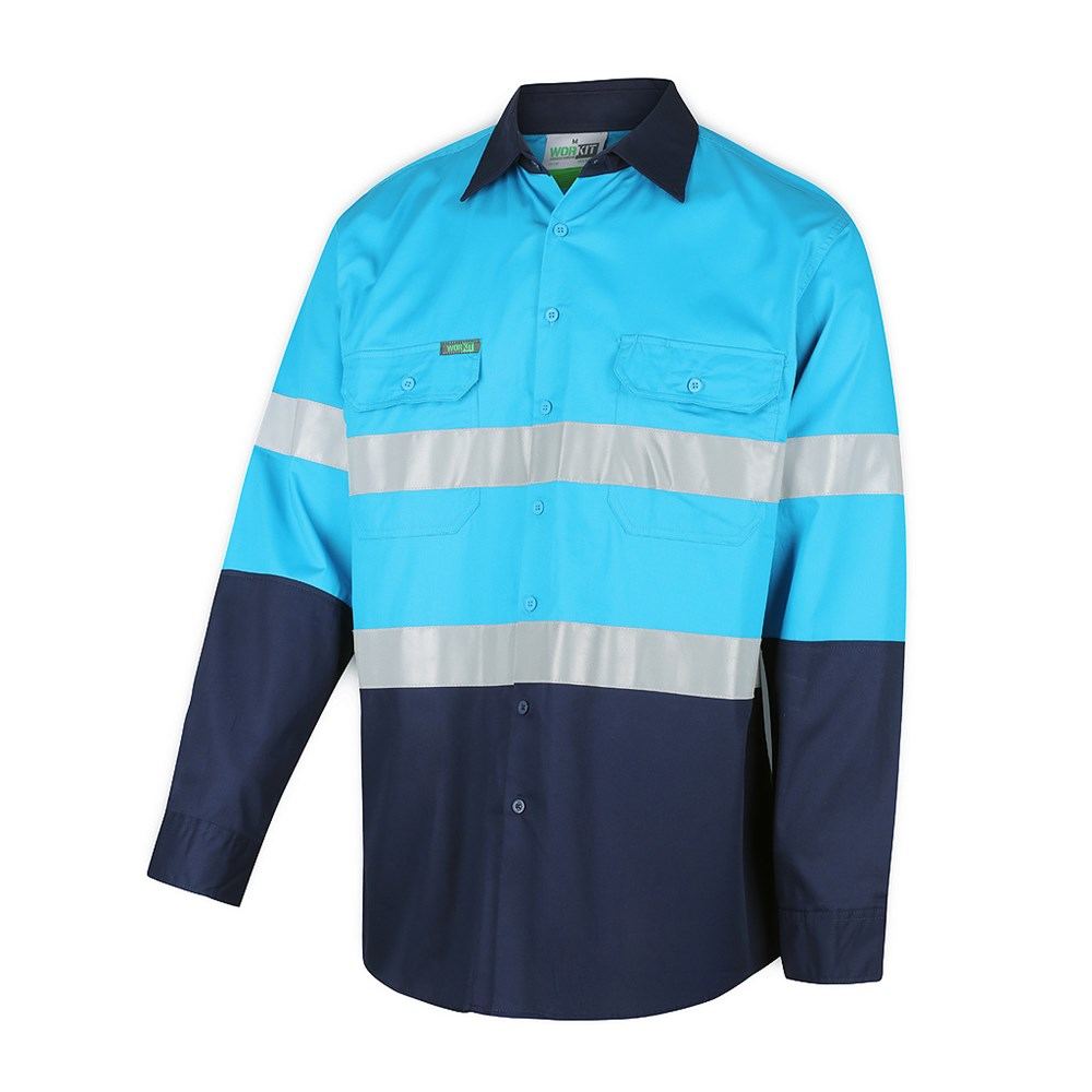 Workit Hi-Vis Lightweight Long Sleeve Shirt - 2013