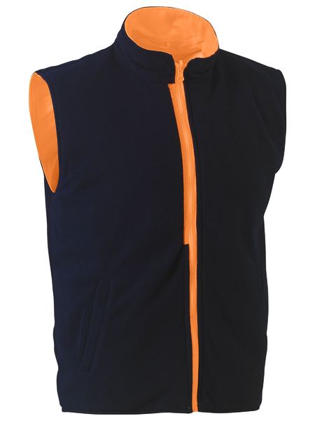Bisley - Unisex Taped Hi Vis Rail Wet Weather Vest - BV0364T