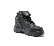 Steel Blue - Parkes Zip: Scuff Cap