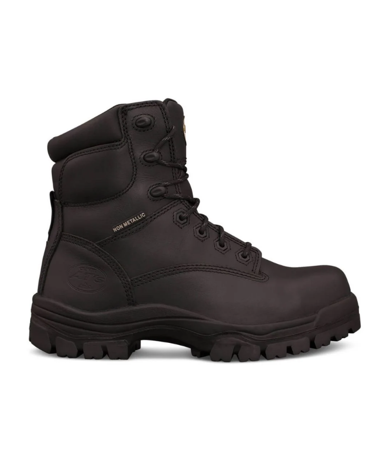 Oliver - 150mm Black Lace Up Boot