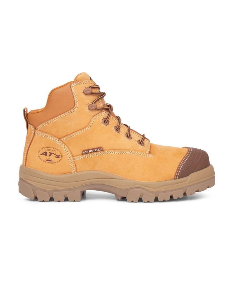 Oliver - 130mm Wheat Zip Sided Boot