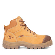 Oliver - 130mm Wheat Zip Sided Boot