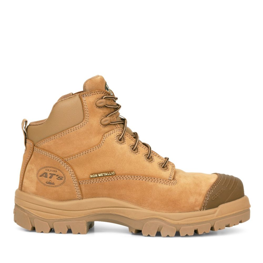 Oliver - 130mm Stone Zip Sided Boot