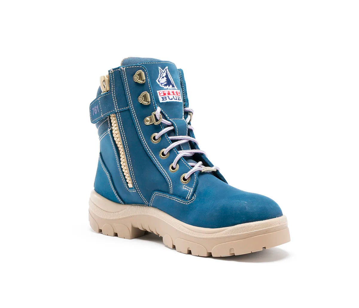 Steel Blue - SOUTHERN CROSS - Zip Ladies Boots