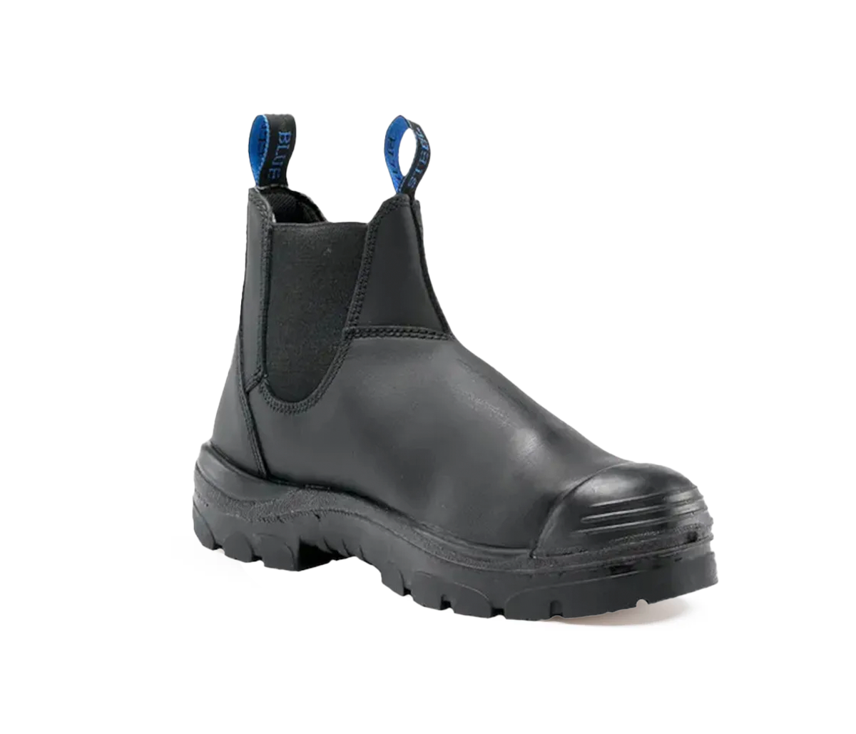 Steel Blue - HOBART - Elastic Sided Boots