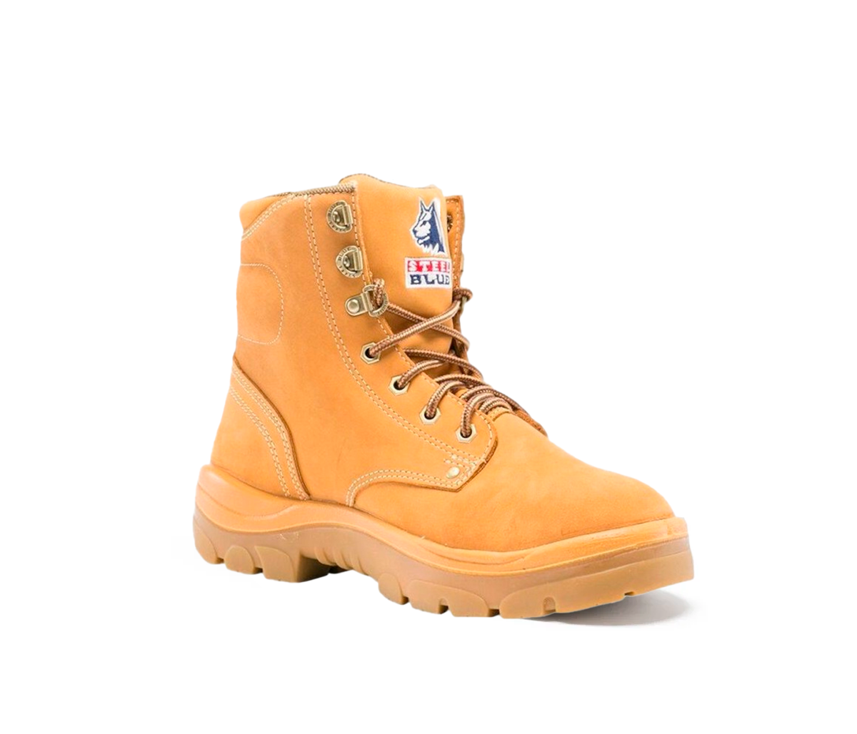 Steel Blue - ARGYLE - Nitrile Lace Up Boots