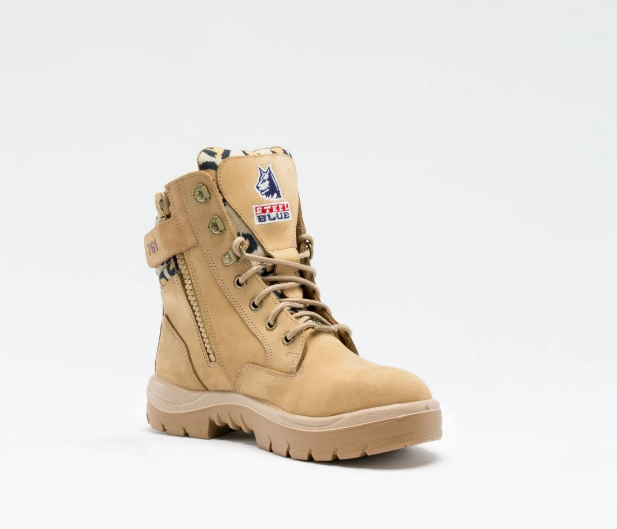 Steel Blue - SOUTHERN CROSS - Zip Ladies: Nitrile Outsole