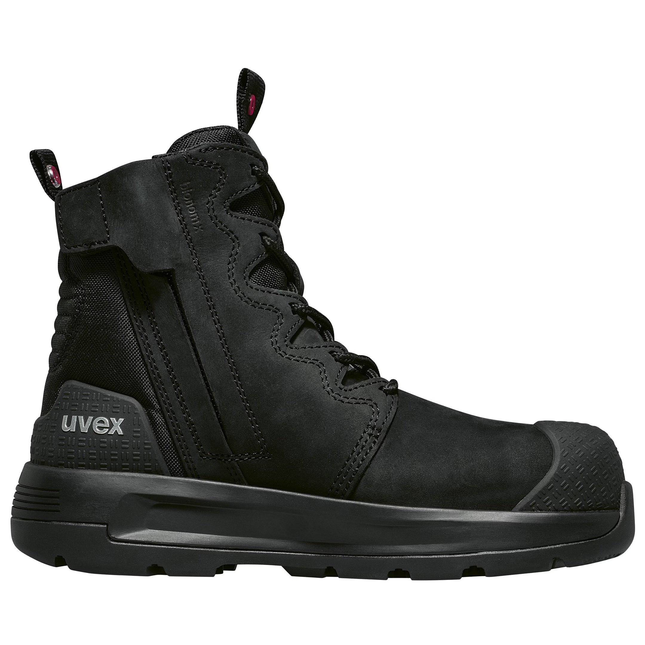Uvex 3 X-Flow Womens Black Zip Boot