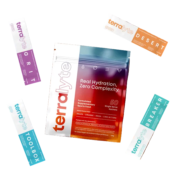 Terralyte Single Serve Sachets - Mixed Flavour Pack