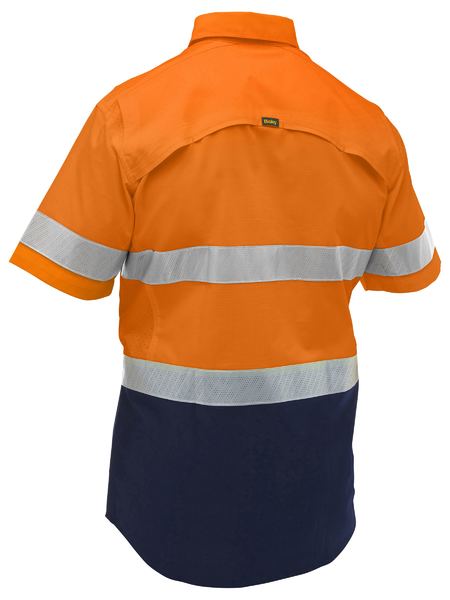 Bisley - Men's X Airflow™ Hi Vis Taped Stretch Ripstop Shirt - BS1491T