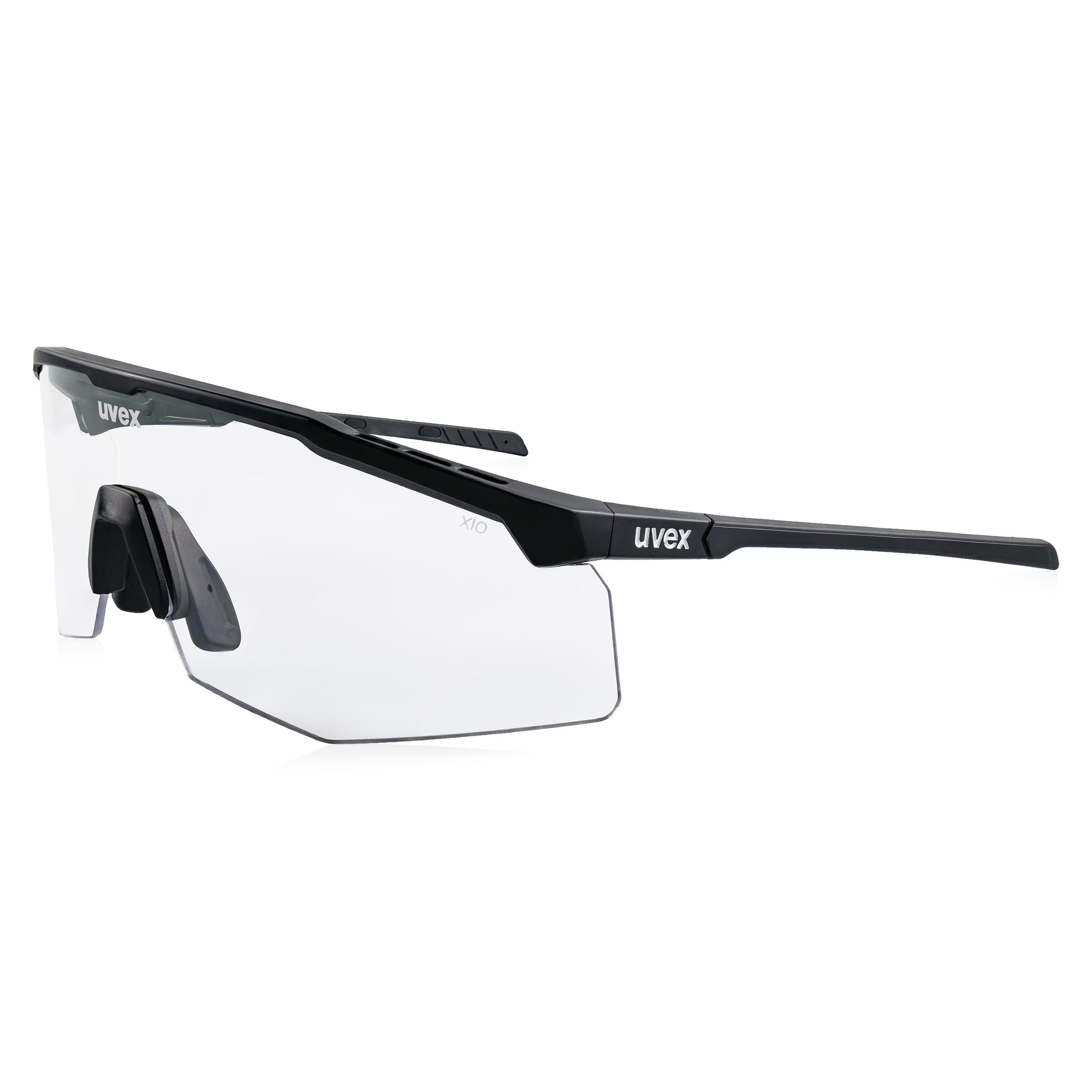 Uvex Apex Safety Glasses – Black Frame