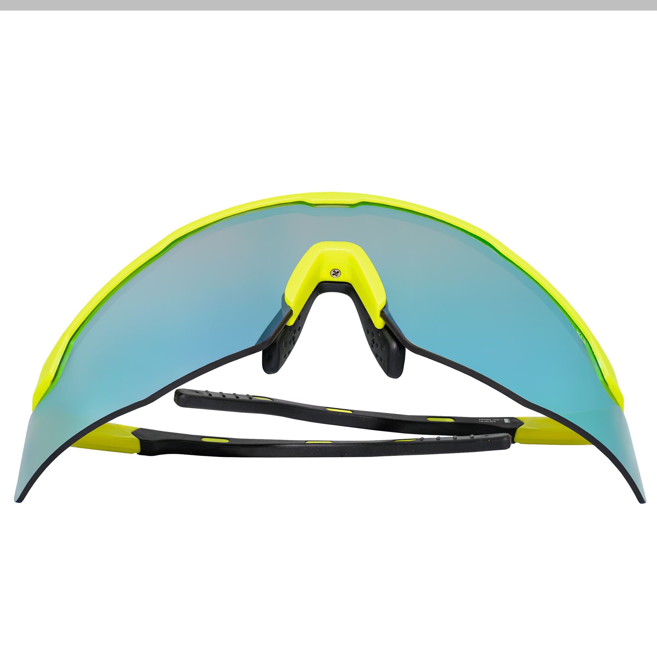 Uvex Apex Safety Glasses – Black Frame