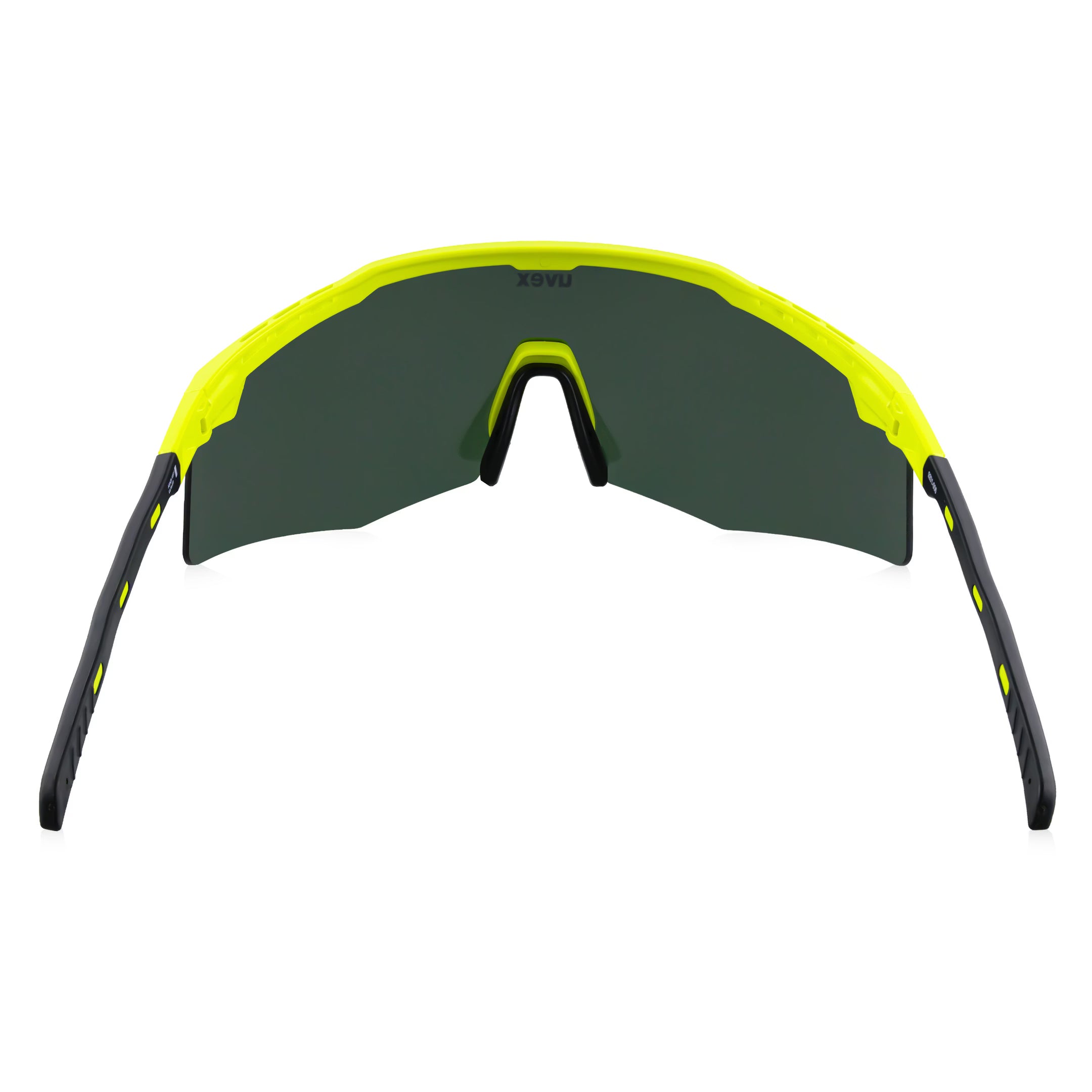 Uvex Apex Safety Glasses – Black Frame