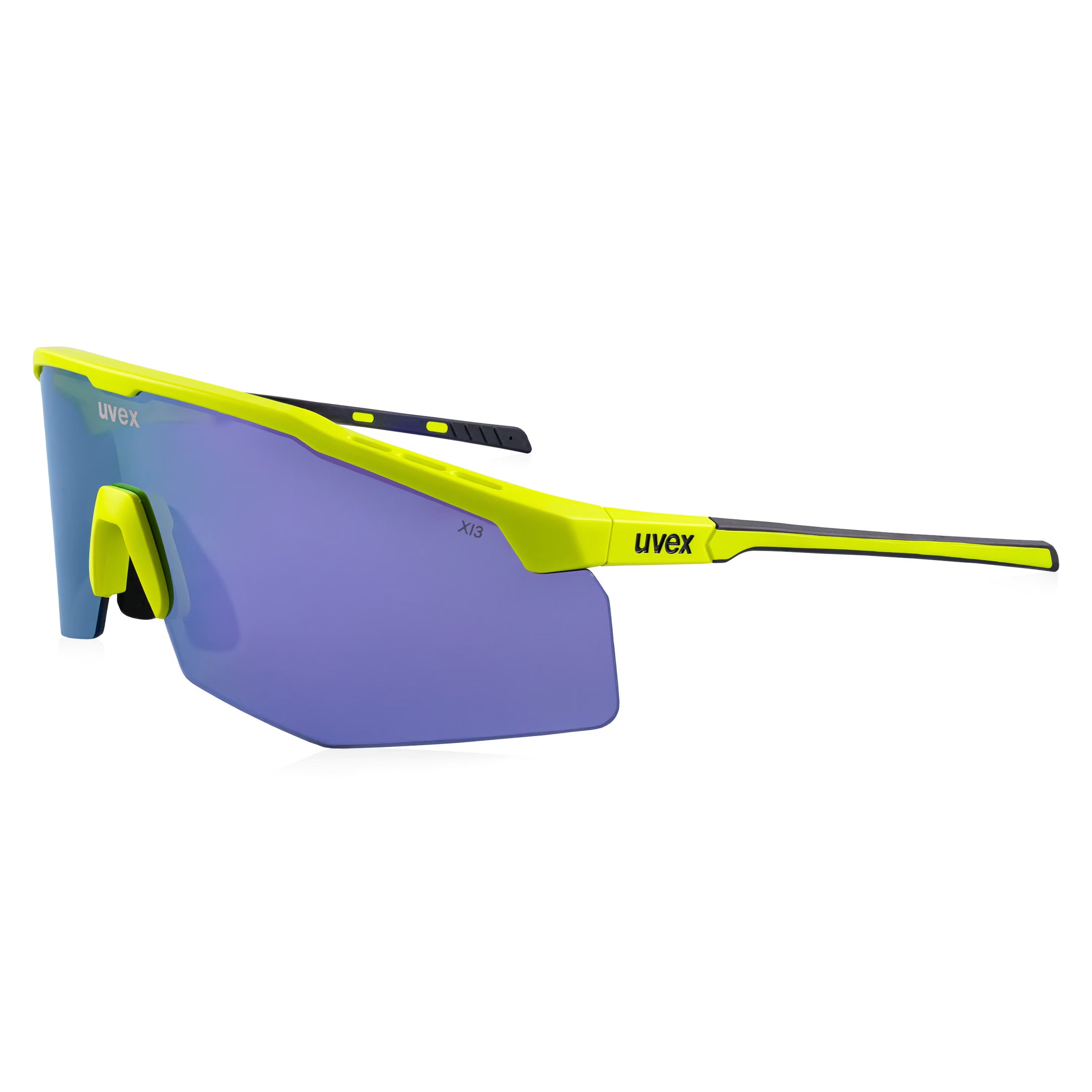 Uvex Apex Safety Glasses – Black Frame