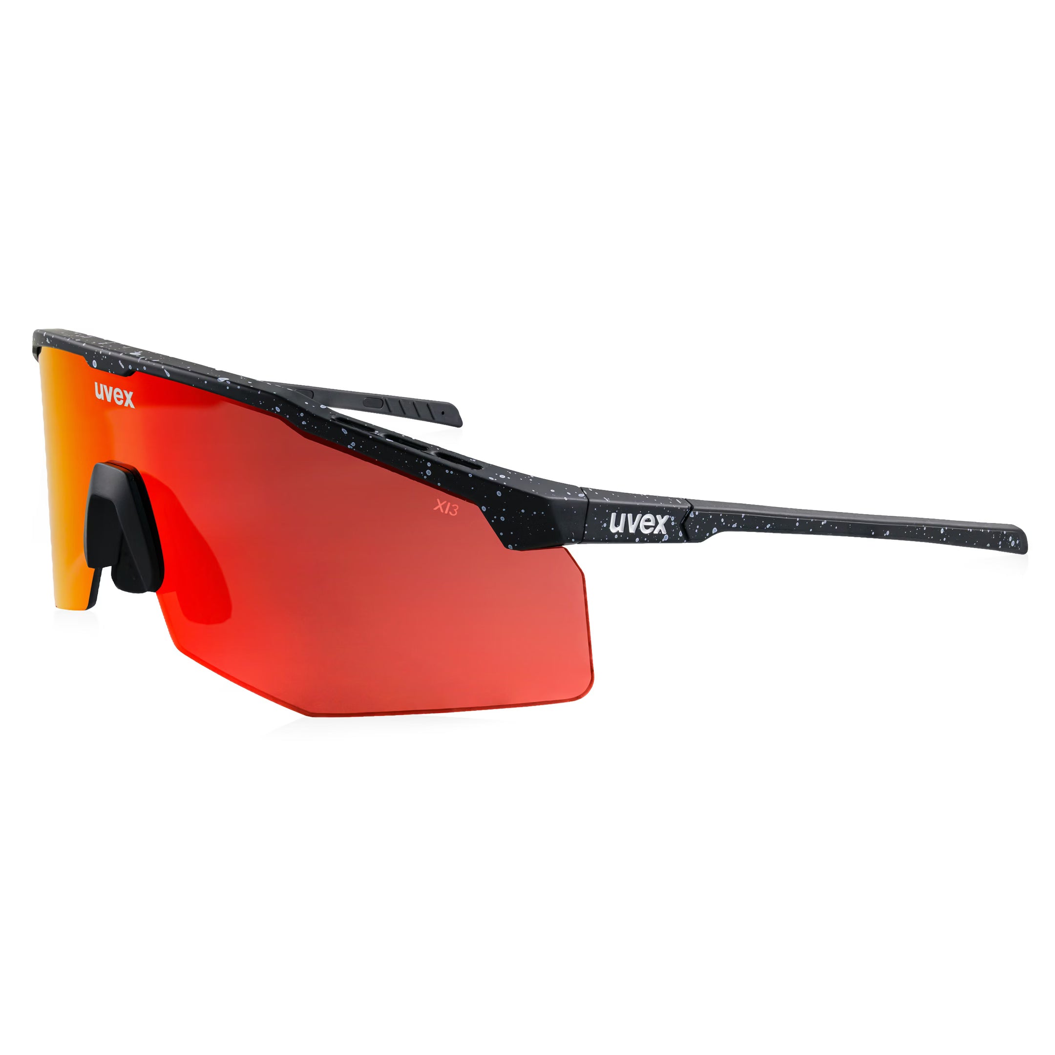 Uvex Apex Safety Glasses – Black Frame