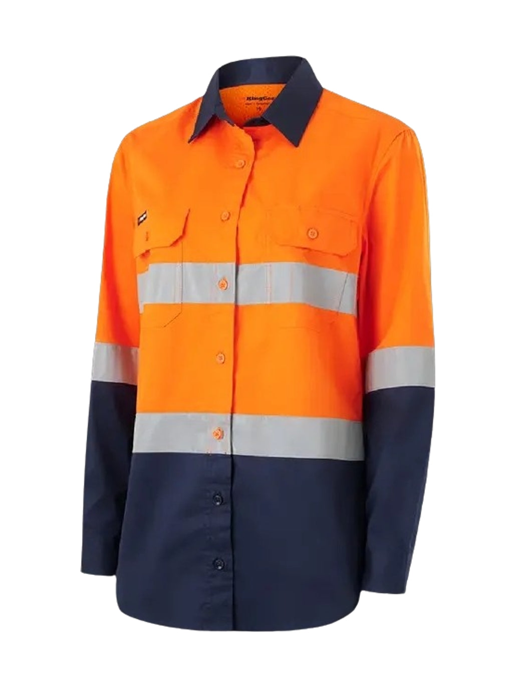 KingGee - Women's Originals Womens Vented Drill Shirt Taped - K44221