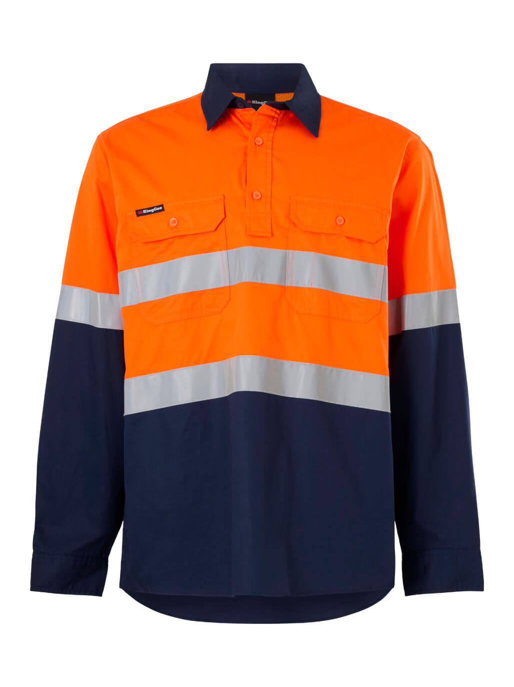 KingGee - Men's Originals Closed Front Vented Drill Shirt Tape - K54007