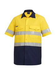 KingGee - Men's Workcool 2 Hi-Vis Reflective Short Sleeve Work Shirt - K54885