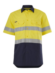 KingGee - Men's Workcool Vented Spliced Shirt Taped Short Sleeve - K54911