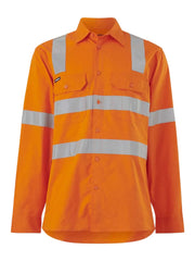 KingGee - Men's Workcool Vented X Back Shirt Long Sleeve -  K54917