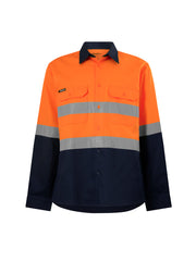 KingGee - Men's Originals Reflective Spliced Drill Shirt - K54936