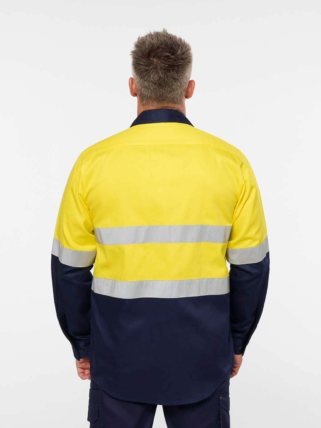 KingGee - Men's Originals Reflective Spliced Drill Shirt - K54936