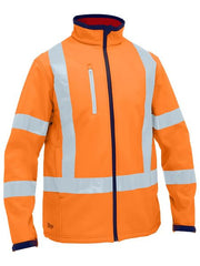 Bisley - Men's X Taped Hi Vis Soft Shell Jacket - BJ6059XT