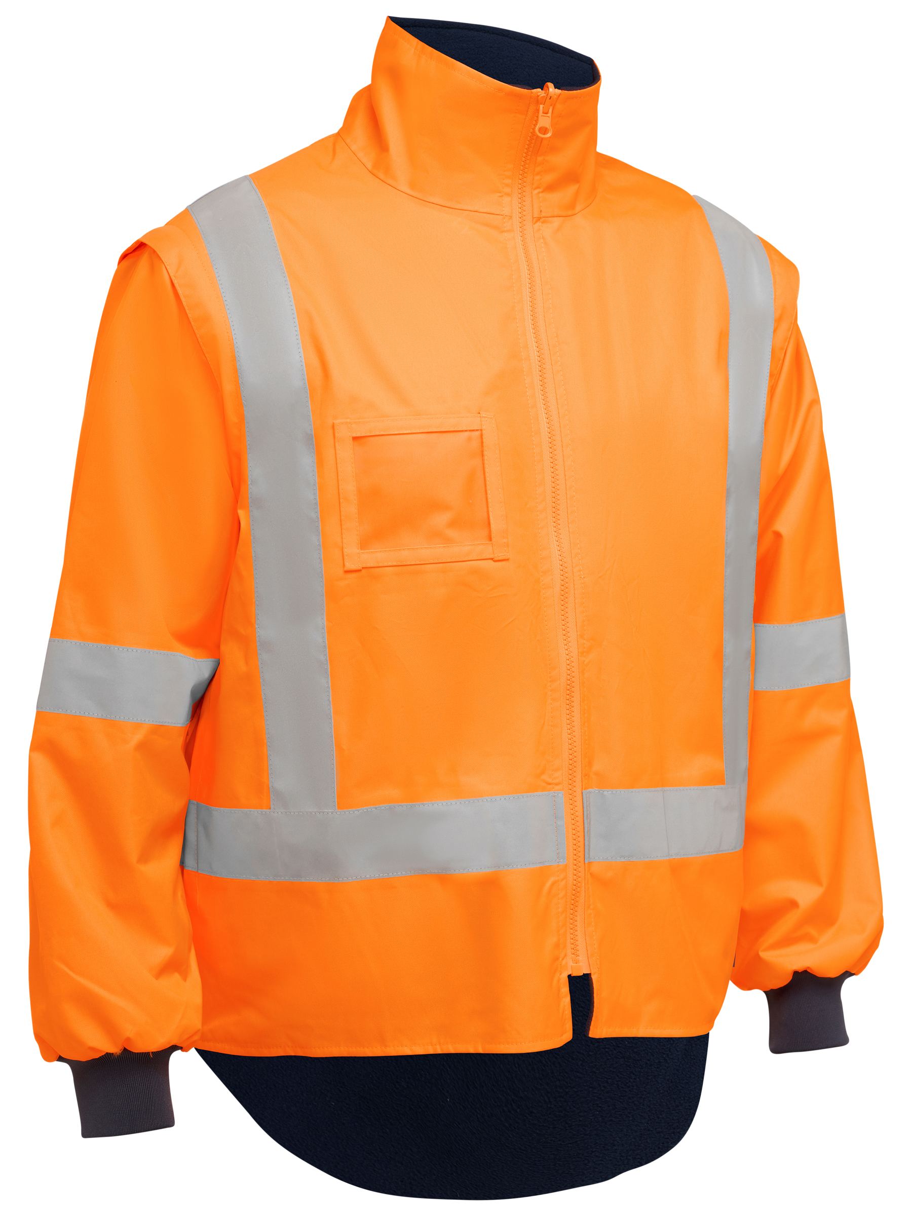 Bisley - Men's X Taped 5 in 1 Rain Jacket - BJ6374XT