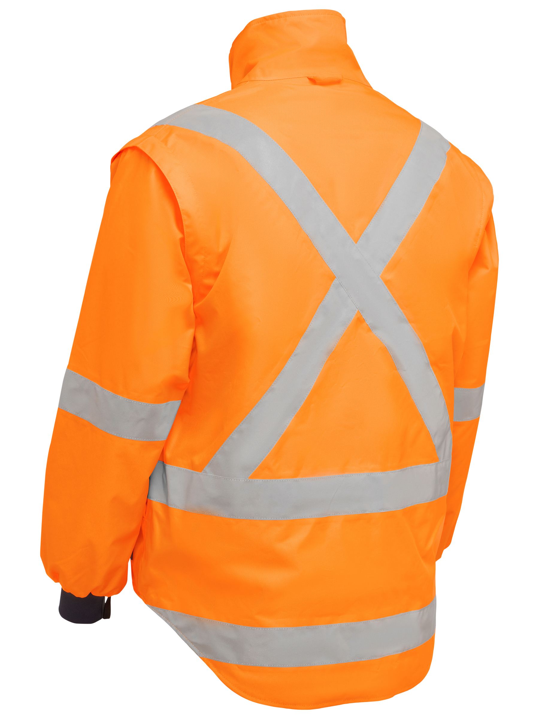 Bisley - Men's X Taped 5 in 1 Rain Jacket - BJ6374XT