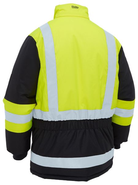 Bisley - Men's H Taped Hi Vis Freezer Hooded Jacket - BJ6454HT