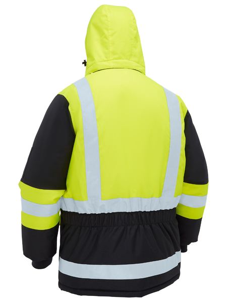 Bisley - Men's H Taped Hi Vis Freezer Hooded Jacket - BJ6454HT