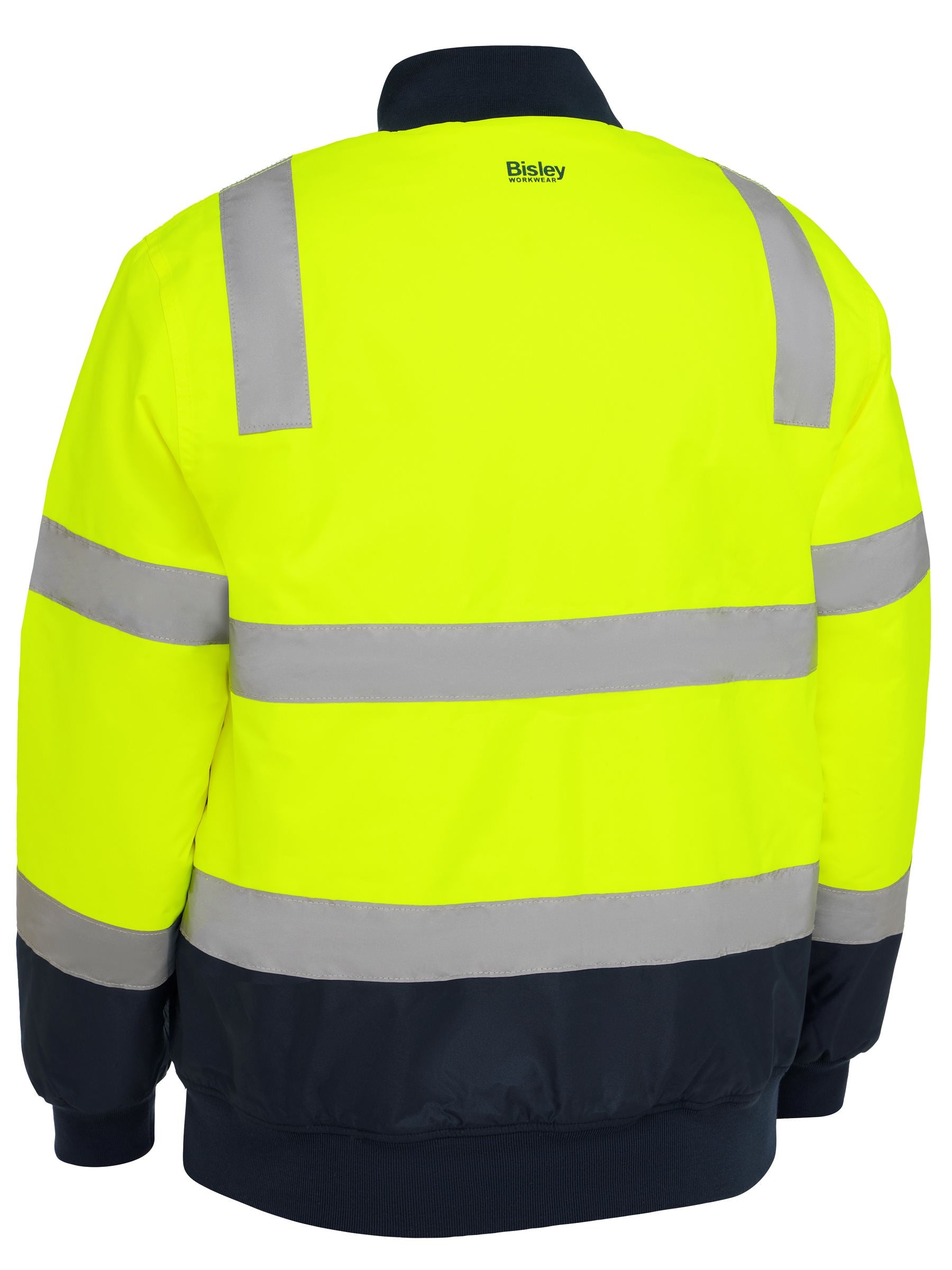 Bisley - Unisex Taped Hi Vis Bomber Jacket with Padded Lining - BJ6730T
