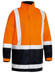 Bisley - Men's Taped Hi Vis Recycled Rain Shell Jacket - BJ6766T
