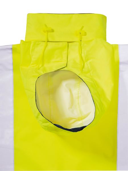 Bisley - Men's Taped Hi Vis Recycled Rain Shell Jacket - BJ6766T