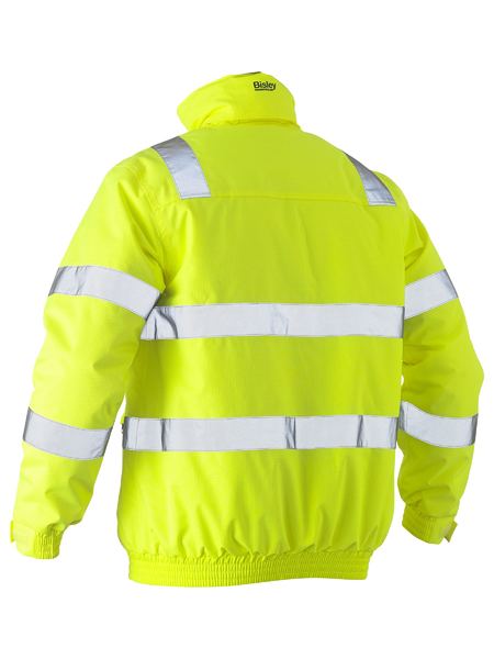 Bisley - Unisex Taped Hi Vis Wet Weather Bomber Jacket - BJ6770T