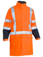 Bisley - Unisex X Taped Hi Vis TTMC Stretch PU Rain Coat - BJ6955XT