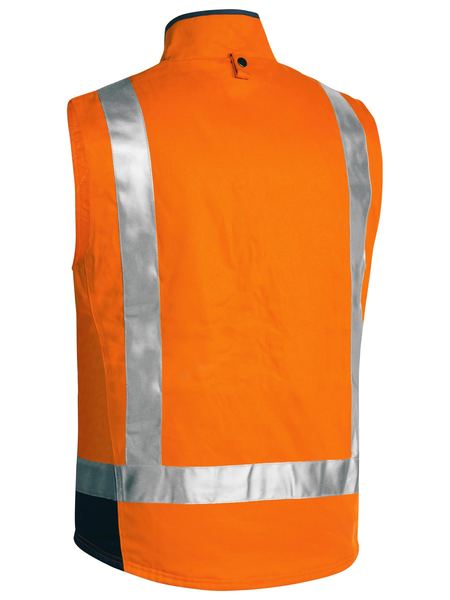 Bisley - Unisex Taped Hi Vis 3 in 1 Drill Jacket - BJ6970T