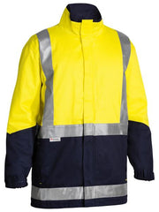 Bisley - Unisex Taped Hi Vis 3 in 1 Drill Jacket - BJ6970T
