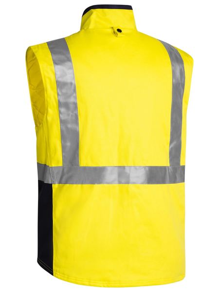 Bisley - Unisex Taped Hi Vis 3 in 1 Drill Jacket - BJ6970T