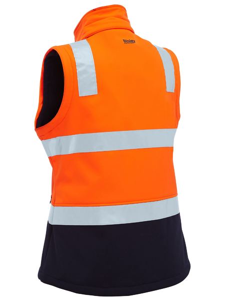 Bisley - Women's Taped Two Tone Hi Vis 3-in-1 Soft Shell Jacket - BJL6078T